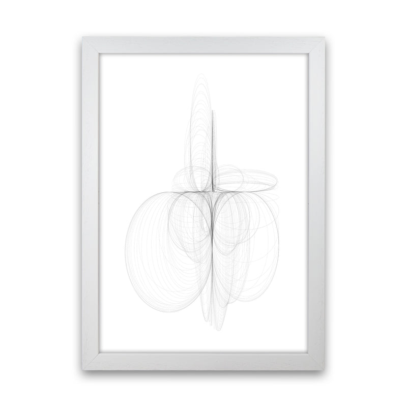 Tornadoes III Abstract Art Print by Nordic Creators White Grain
