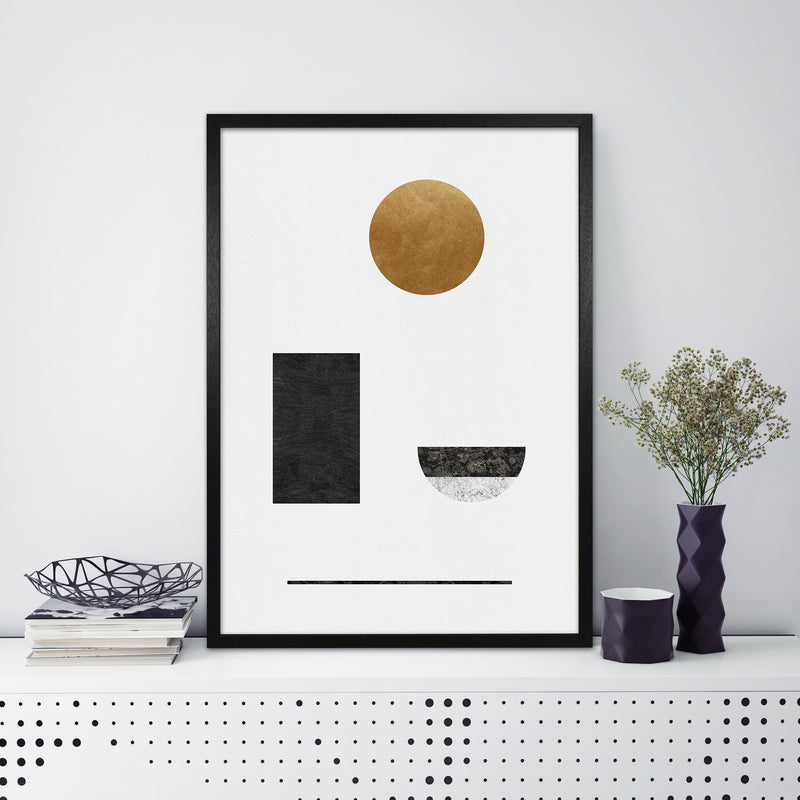 Abstract Geometric I Art Print by Orara Studio