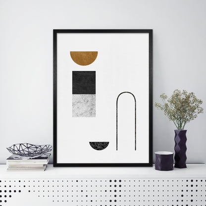 Abstract Geometric IV Art Print by Orara Studio