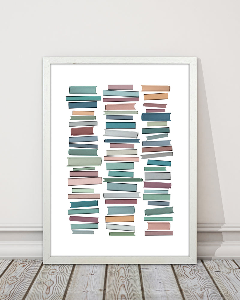 Books Pastel