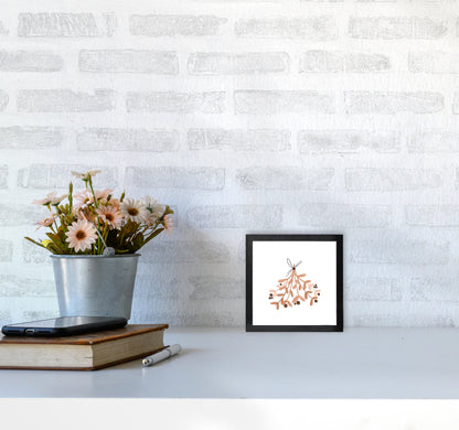 Mistletoe Christmas Art Print by Orara Studio3030 White Frame