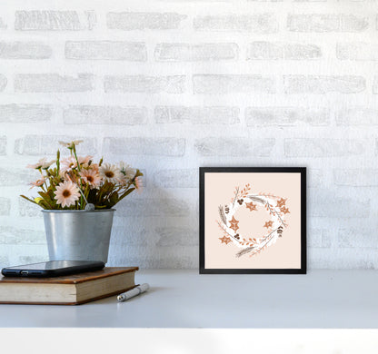 Christmas Wreath Christmas Art Print by Orara Studio4040 White Frame