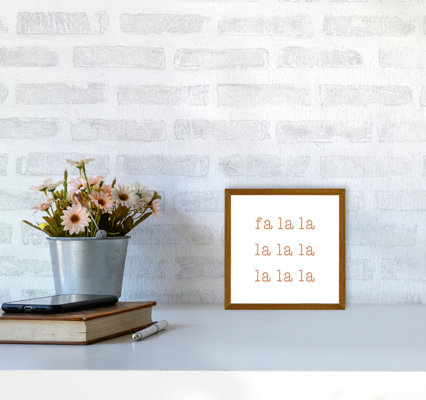 Fa La La Christmas Art Print by Orara Studio4040 Print Only