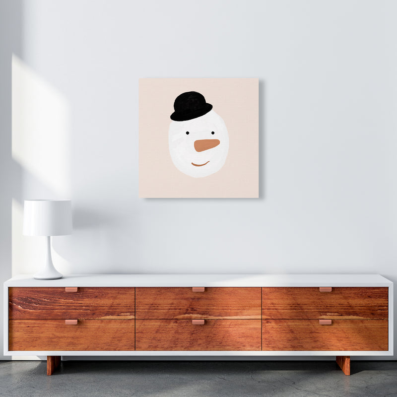 Snowman Christmas Art Print by Orara Studio 60x60 Canvas