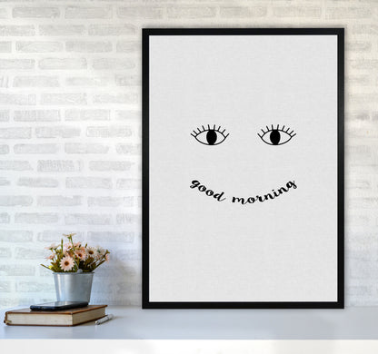 Good Morning Quote Print By Orara Studio A1 White Frame