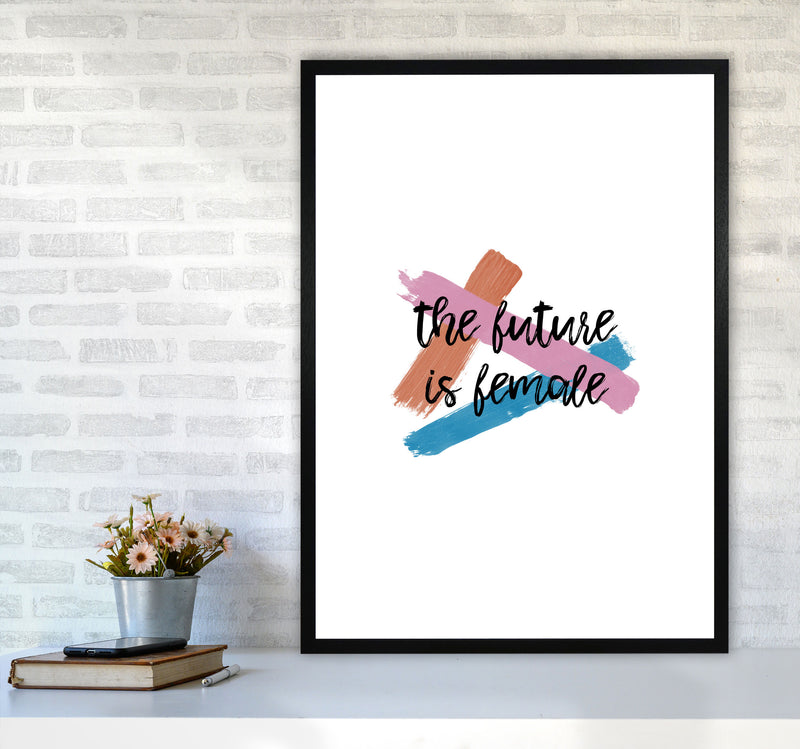 The Future Is Female Print By Orara Studio A1 White Frame