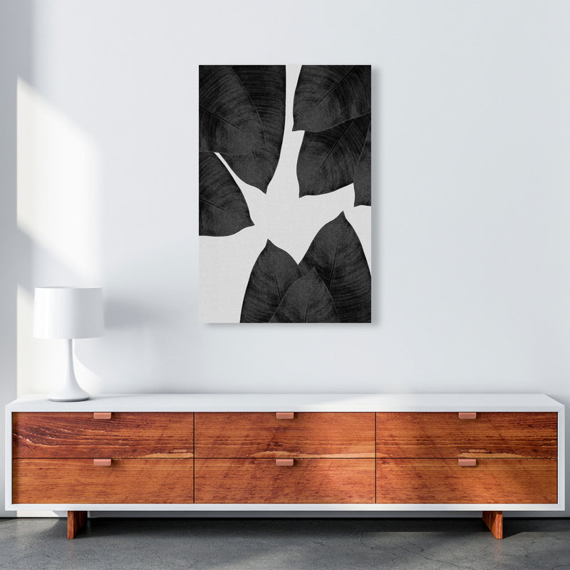 Banana Leaf Black & White I Print By Orara Studio A1 Canvas