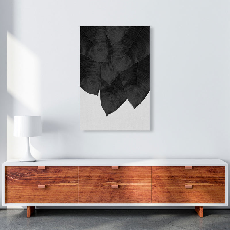 Banana Leaf Black & White III Print By Orara Studio A1 Canvas