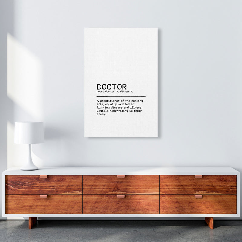 Doctor Legible Definition Quote Print By Orara Studio A1 Canvas