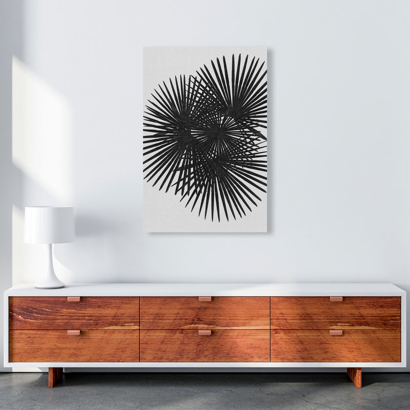 Fan Palm Black & White Print By Orara Studio A1 Canvas