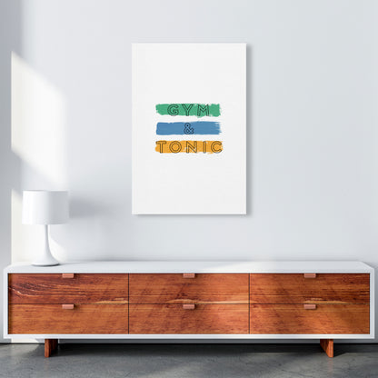 Gym & Tonic Print By Orara Studio, Framed Kitchen Wall Art A1 Canvas