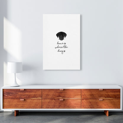 Home Is Where The Dog Is Print By Orara Studio Animal Art Print A1 Canvas