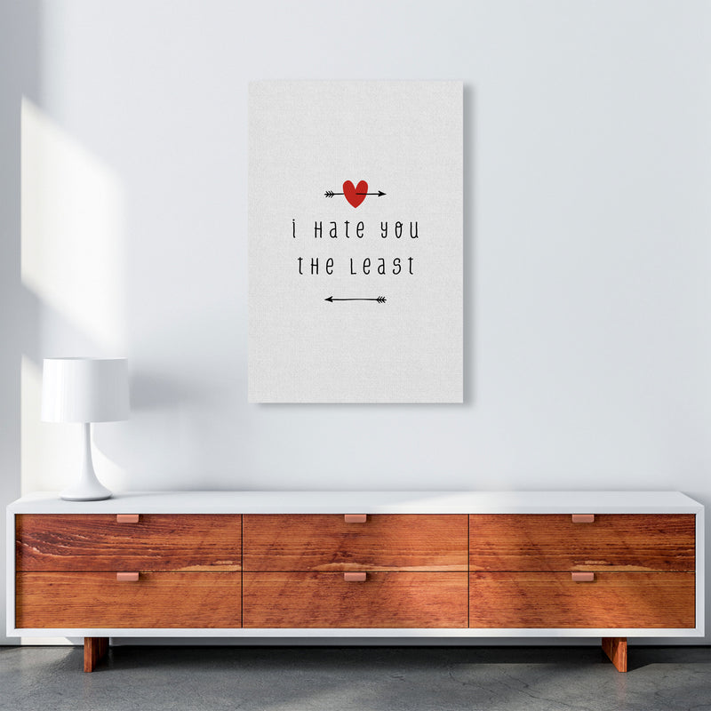 I Hate You The Least Print By Orara Studio A1 Canvas