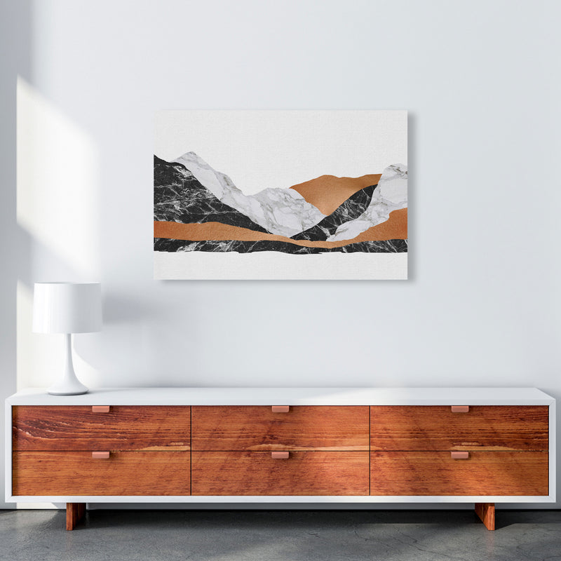 Marble Landscape I Print By Orara Studio, Framed Botanical & Nature Art Print A1 Canvas