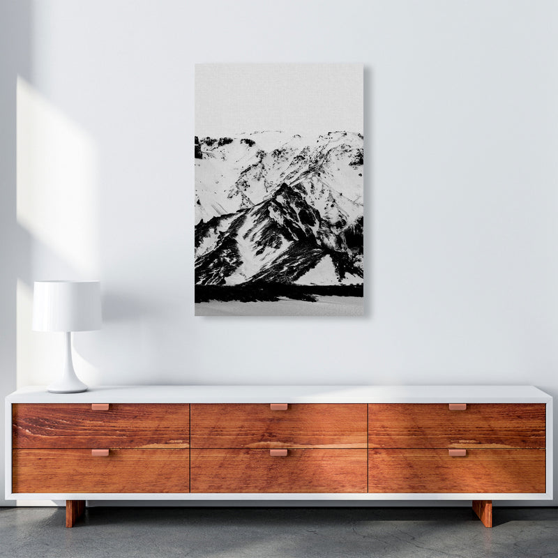 Minimalist Mountains Print By Orara Studio, Framed Botanical & Nature Art Print A1 Canvas