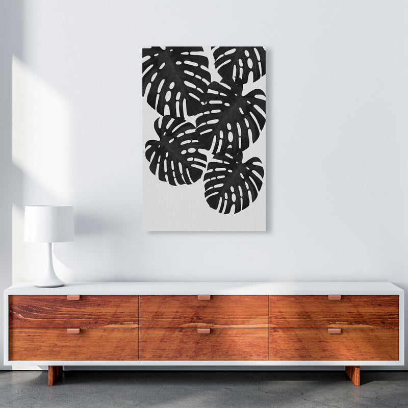 Monstera Black & White I Print By Orara Studio A1 Canvas