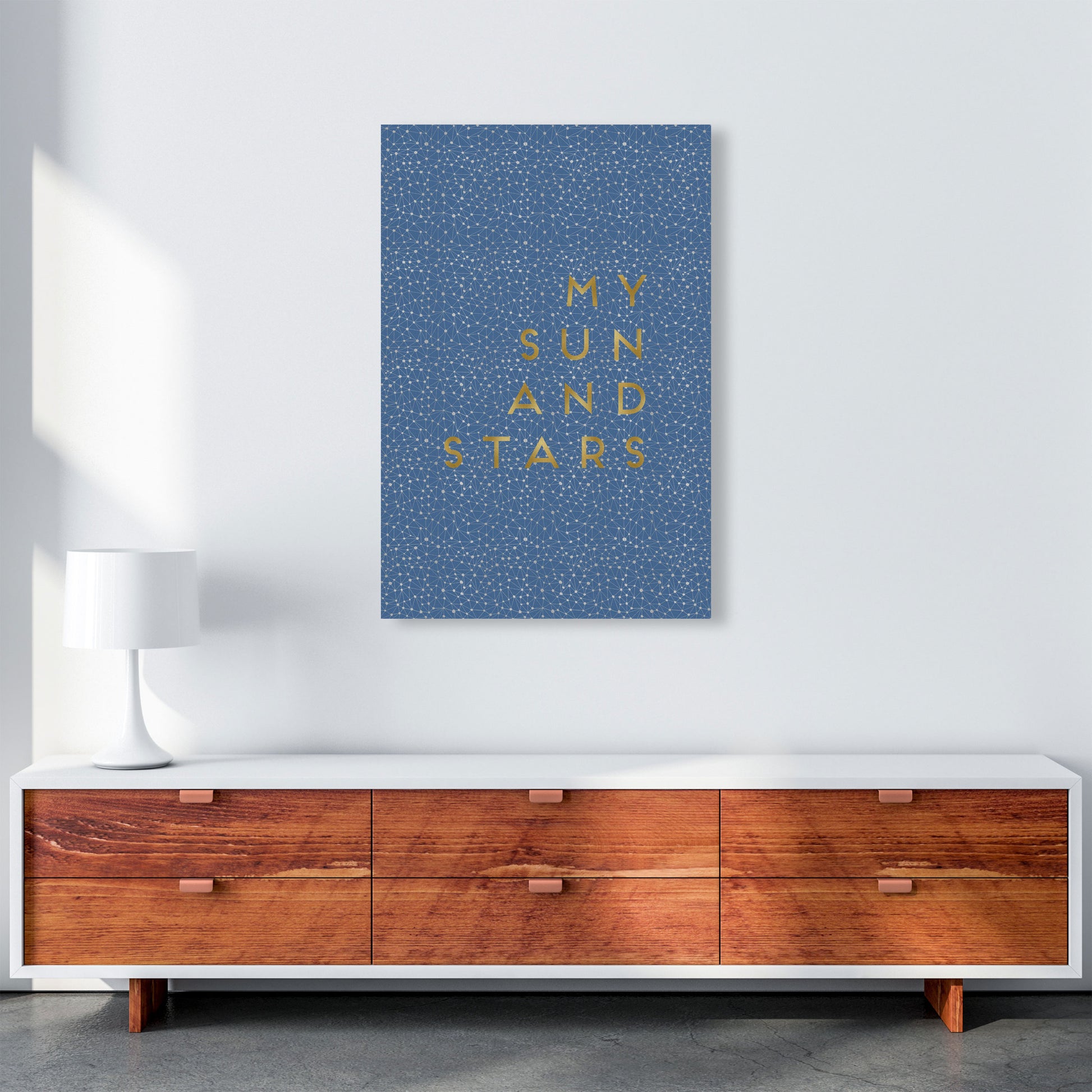 My Sun & Stars Print By Orara Studio A1 Canvas