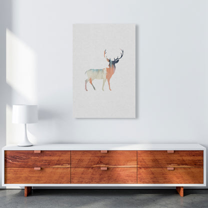 Pastel Deer I Print By Orara Studio Animal Art Print A1 Canvas