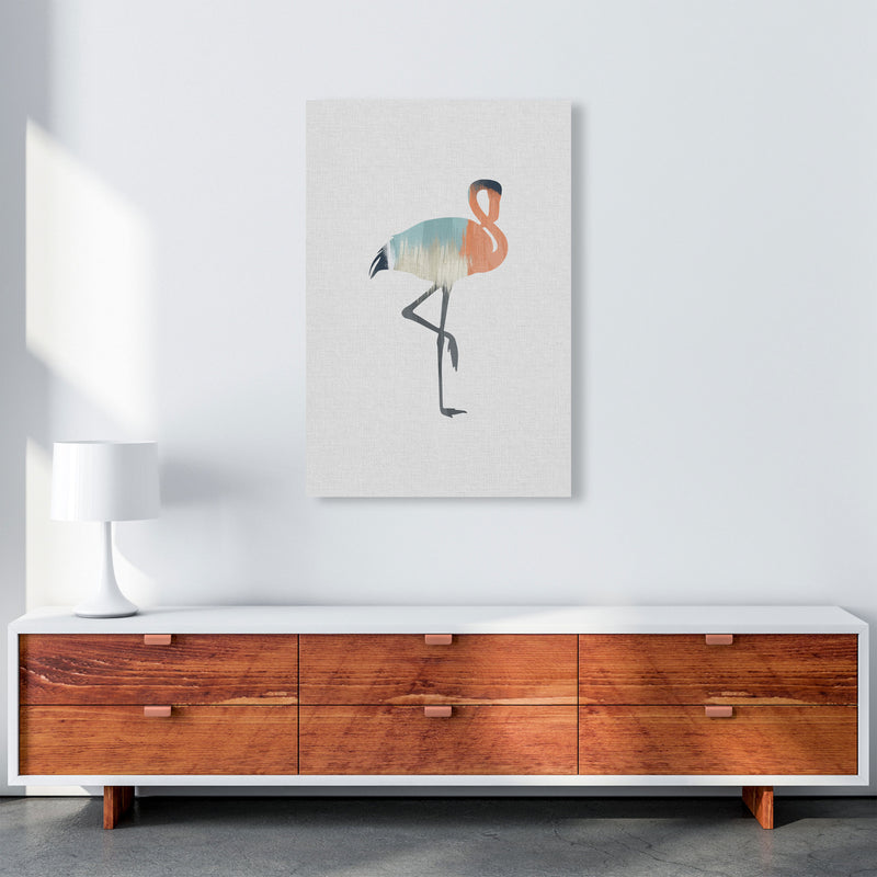 Pastel Flamingo Print By Orara Studio Animal Art Print A1 Canvas