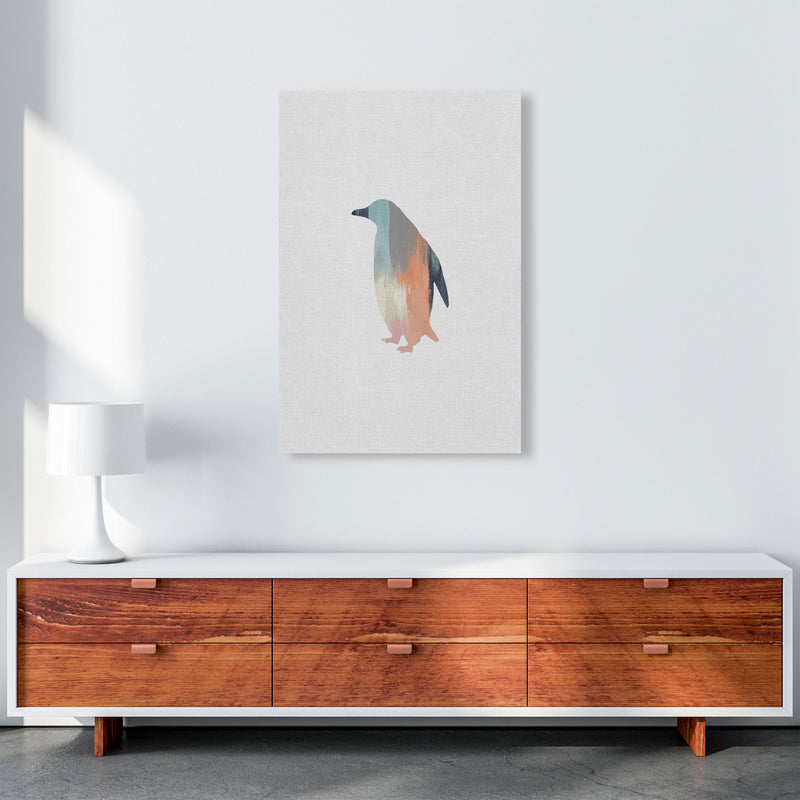 Pastel Penguin Print By Orara Studio Animal Art Print A1 Canvas