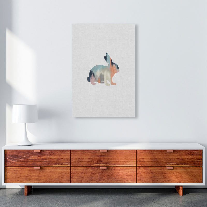 Pastel Rabbit Print By Orara Studio Animal Art Print A1 Canvas