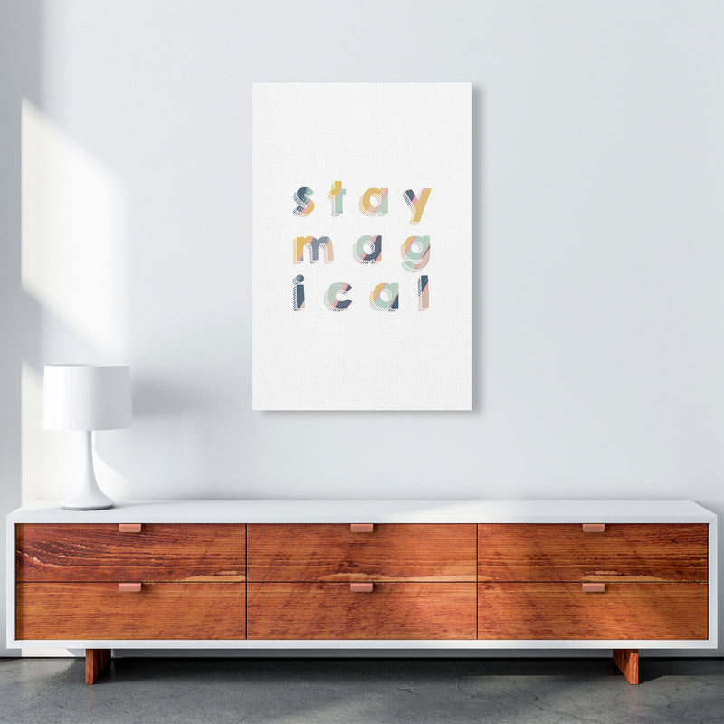 Stay Magical Print By Orara Studio, Framed Childrens Nursey Wall Art Poster A1 Canvas