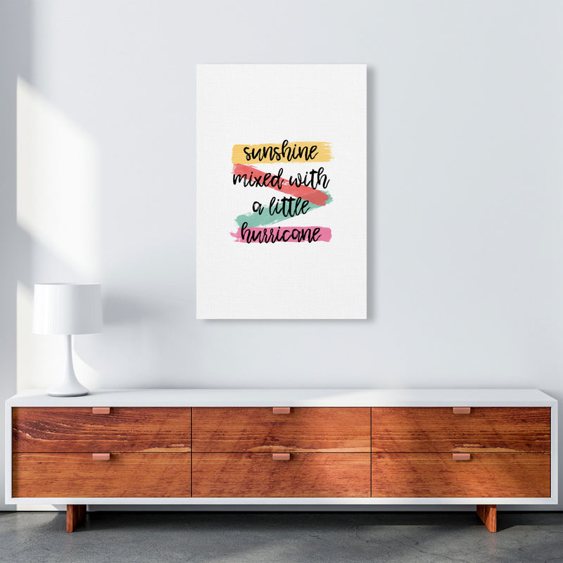 Sunshine Mixed With A Little Hurricane Print By Orara Studio A1 Canvas