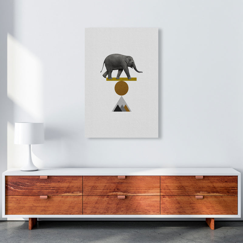 Tribal Elephant Print By Orara Studio Animal Art Print A1 Canvas