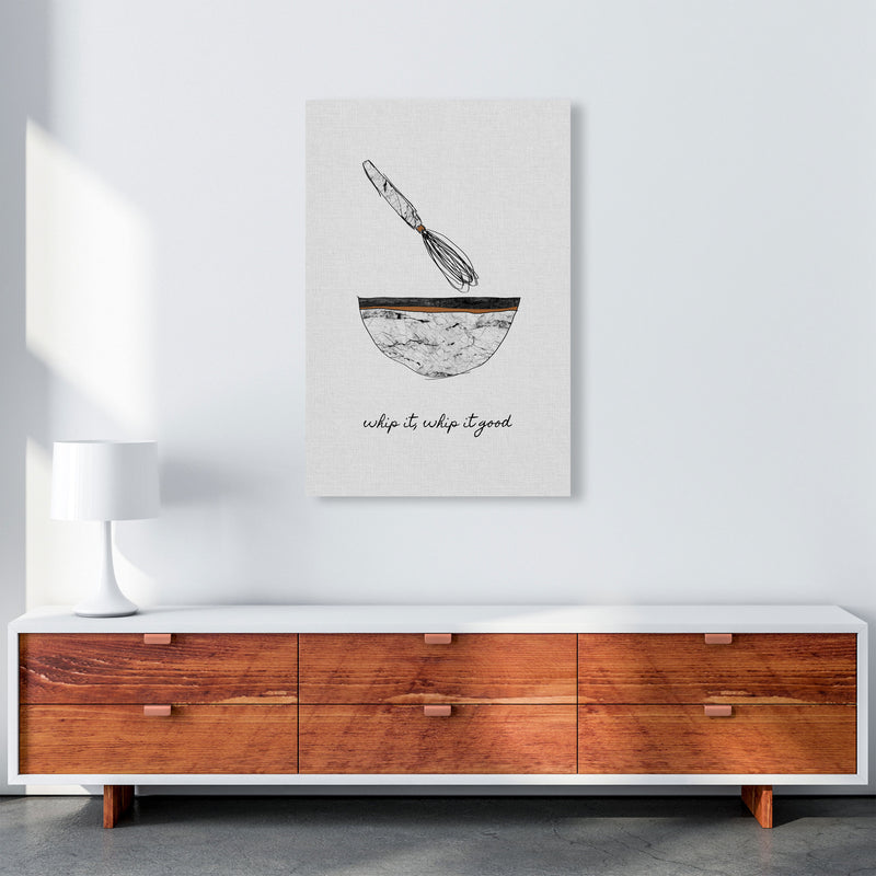 Whip It Good Print By Orara Studio, Framed Kitchen Wall Art A1 Canvas