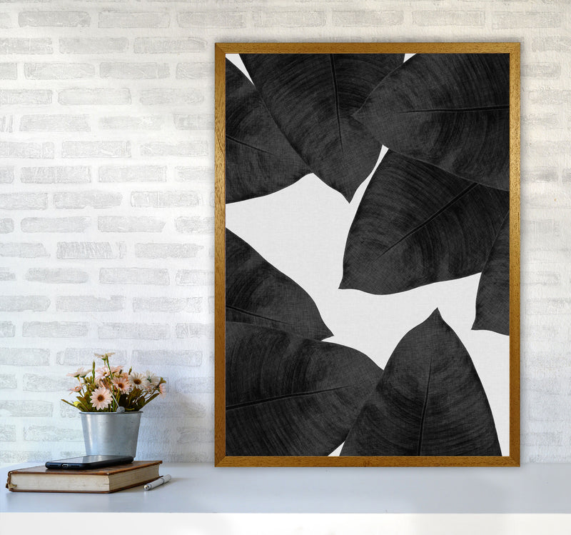 Banana Leaf Black & White II Print By Orara Studio A1 Print Only