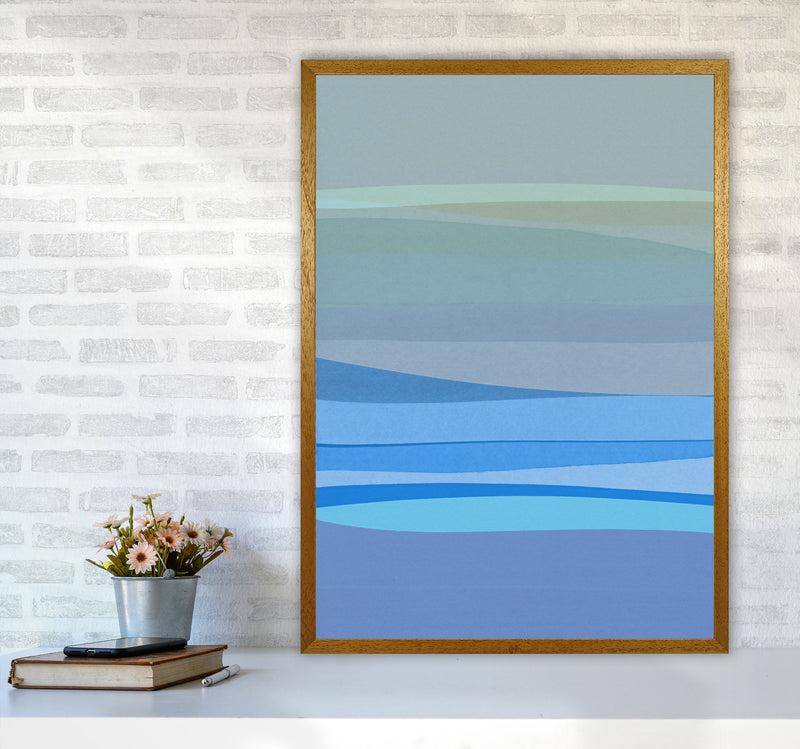 Blue Abstract I Print By Orara Studio A1 Print Only