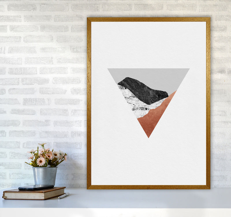 Copper Geometric II Print By Orara Studio A1 Print Only