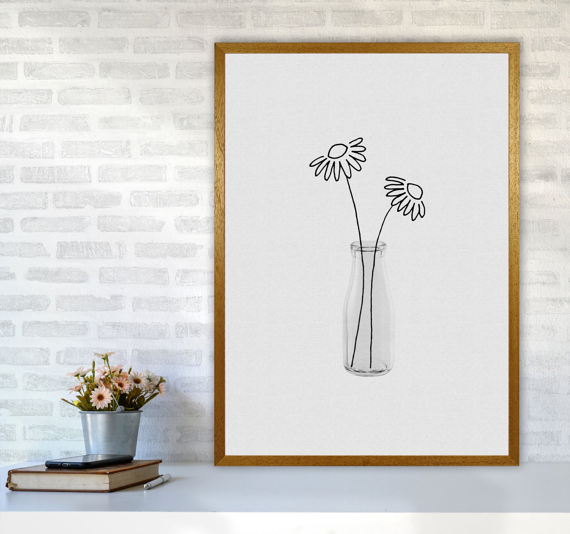 Flower Still Life II Print By Orara Studio, Framed Botanical & Nature Art Print A1 Print Only