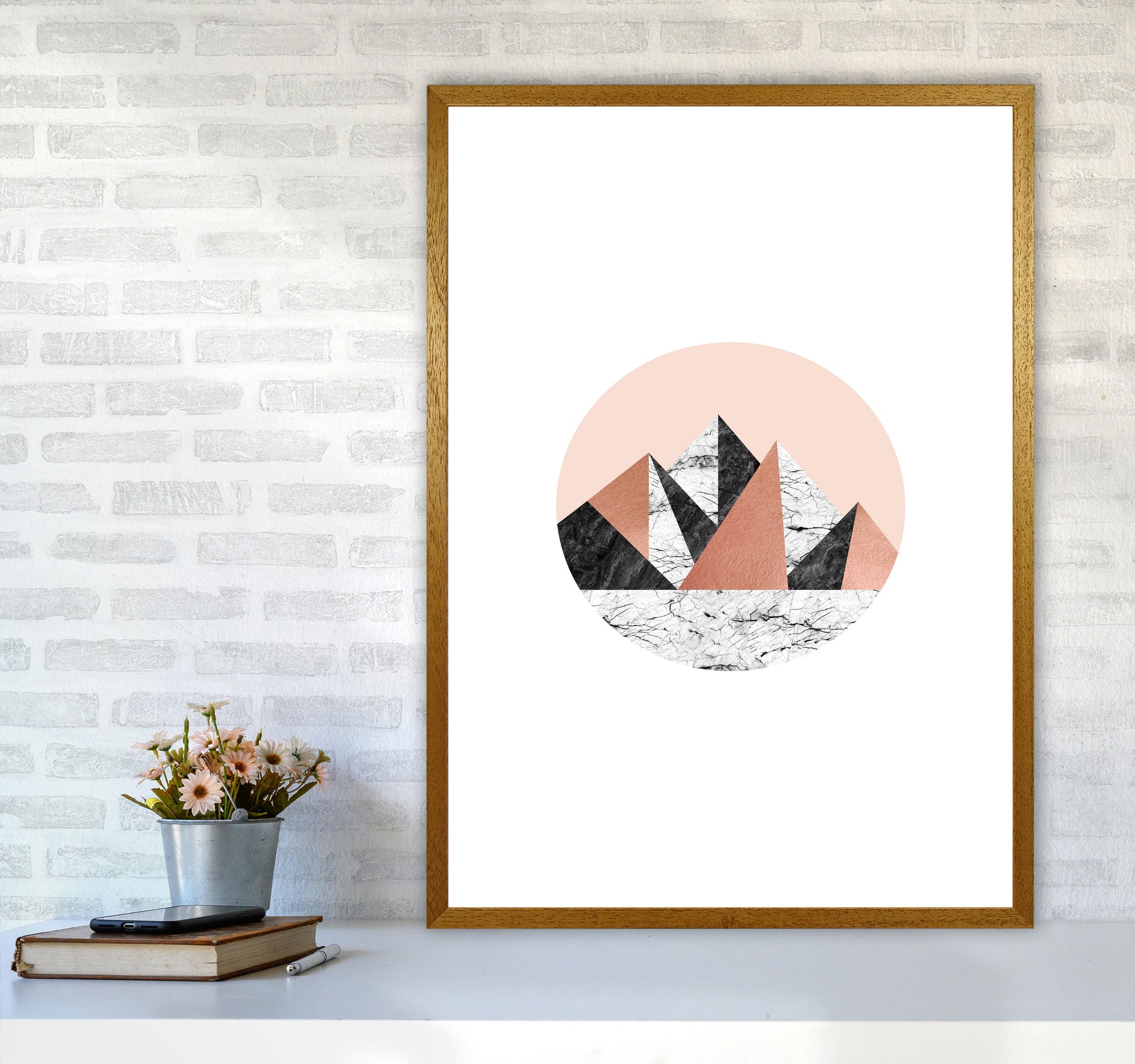 Geometric Landscape I Print By Orara Studio A1 Print Only