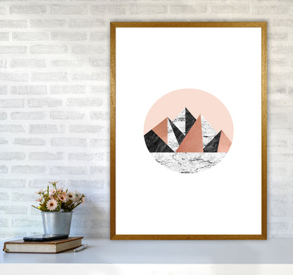 Geometric Landscape I Print By Orara Studio A1 Print Only