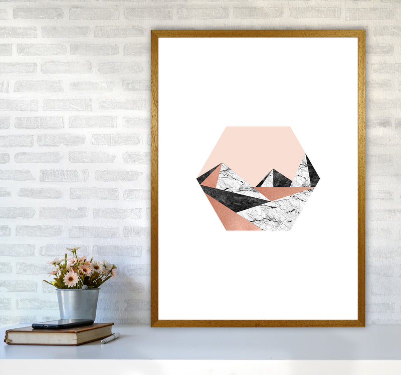 Geometric Landscape III Print By Orara Studio A1 Print Only