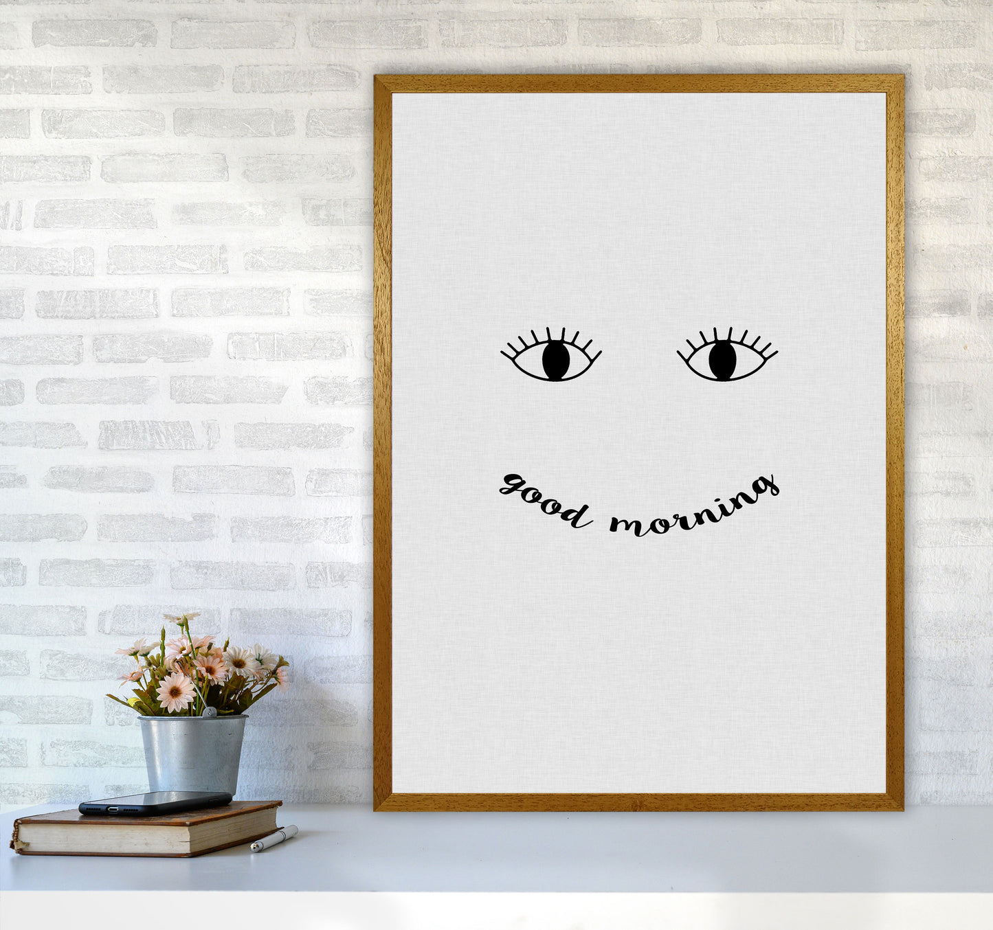Good Morning Quote Print By Orara Studio A1 Print Only