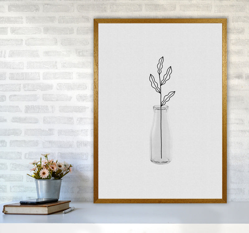 Leaf Still Life Print By Orara Studio, Framed Botanical & Nature Art Print A1 Print Only