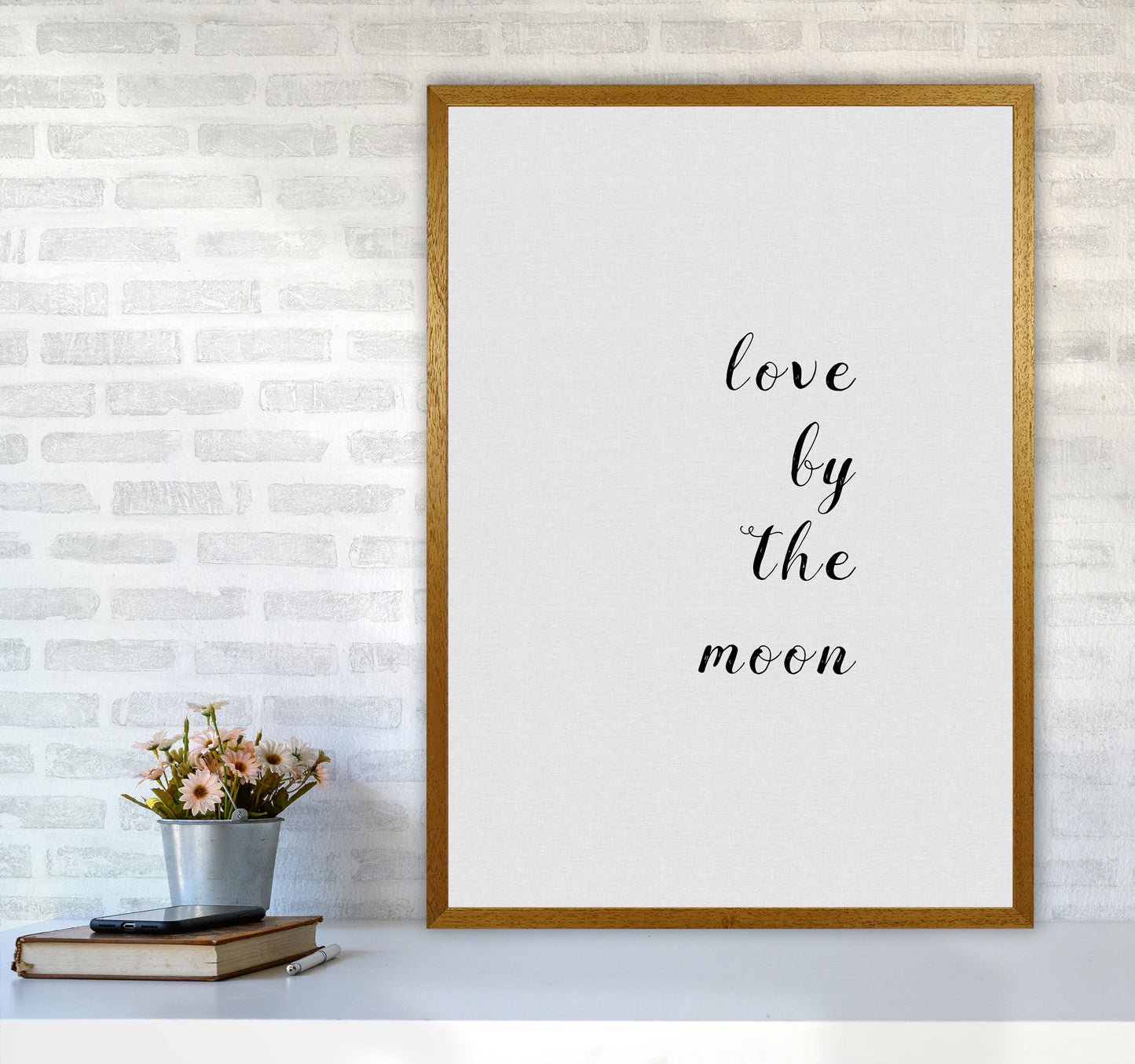 Love By The Moon Print By Orara Studio A1 Print Only