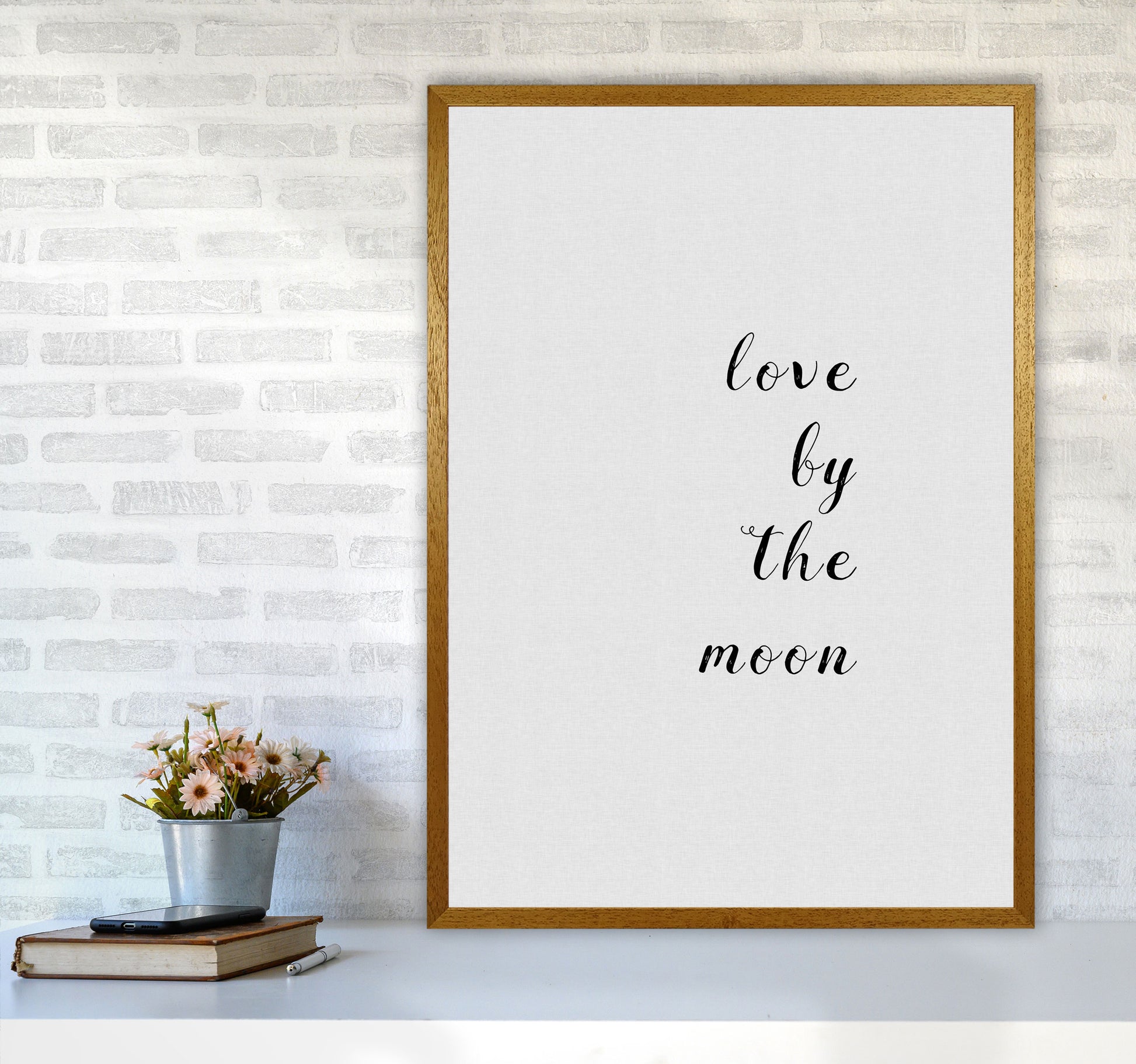 Love By The Moon Print By Orara Studio A1 Print Only