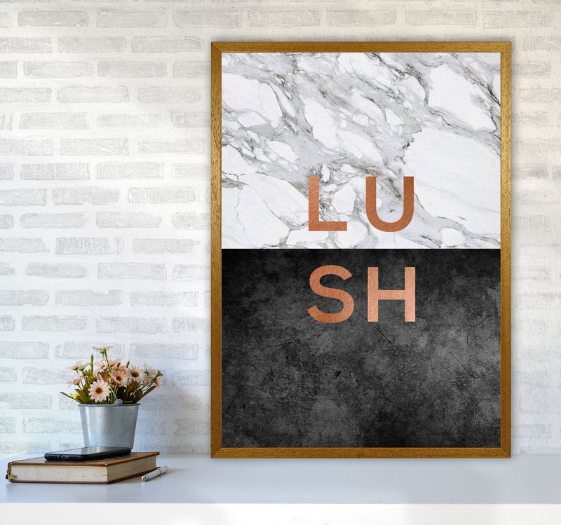 Lush Copper Quote Print By Orara Studio A1 Print Only