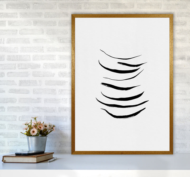 Minimalist Black Painting I Print By Orara Studio A1 Print Only