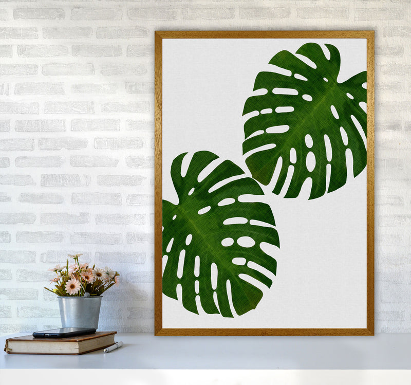 Monstera Leaf II Print By Orara Studio, Framed Botanical & Nature Art Print A1 Print Only