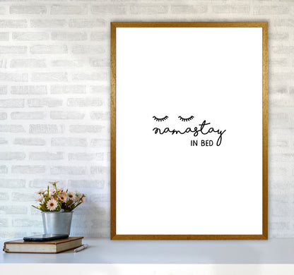 Namastay In Bed Bedroom Art Print By Orara Studio A1 Print Only