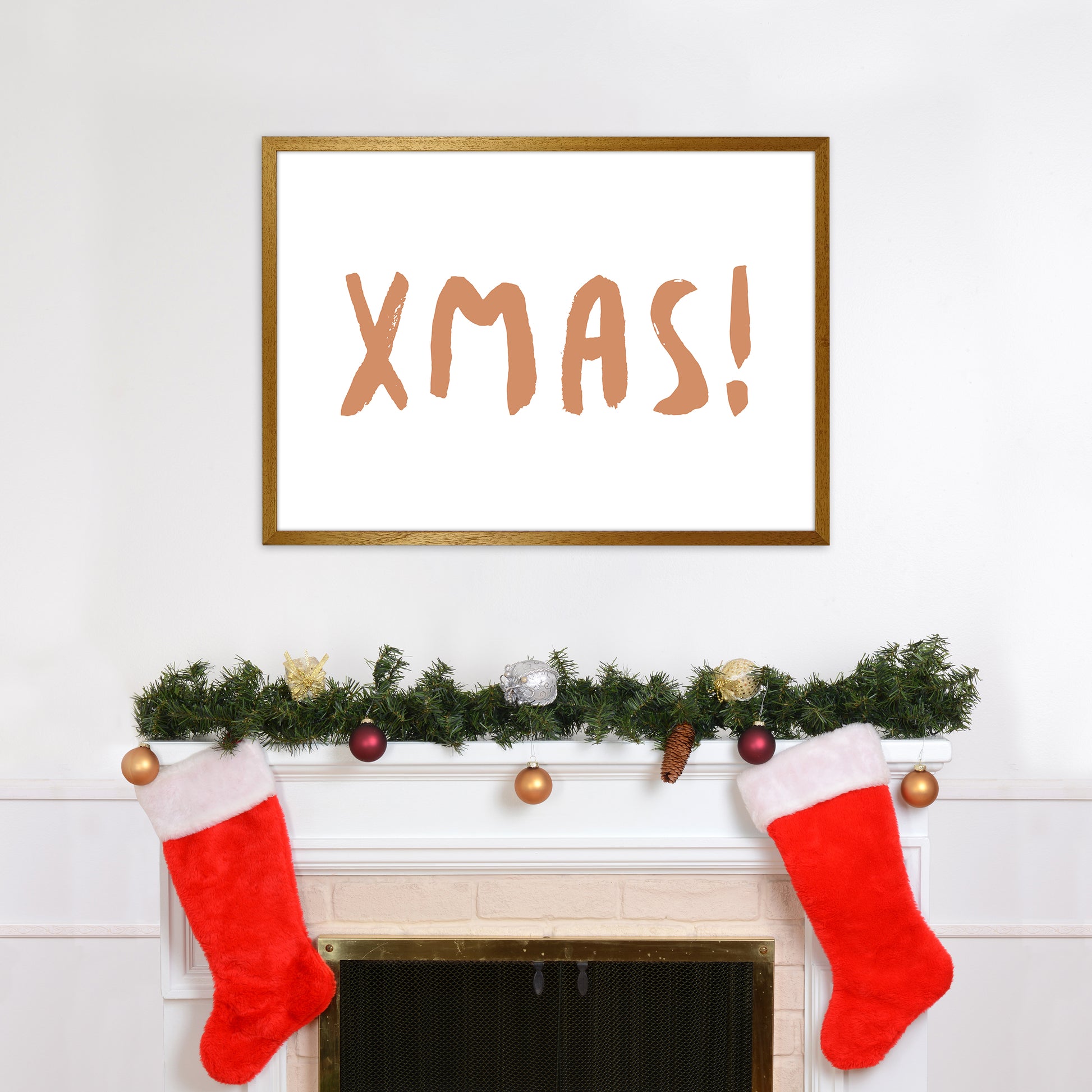 XMAS! Christmas Art Print by Orara Studio A1 Print Only