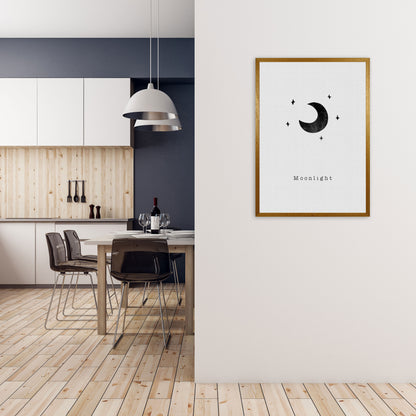 Quote Set - Moonlight Art Print by Orara Studio A1 Print Only