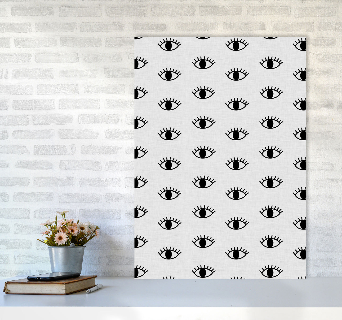 Eyes Open Print By Orara Studio A1 Black Frame