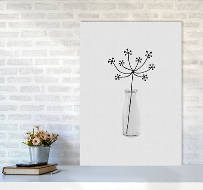 Flower Still Life I Print By Orara Studio, Framed Botanical & Nature Art Print A1 Black Frame