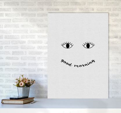 Good Morning Quote Print By Orara Studio A1 Black Frame