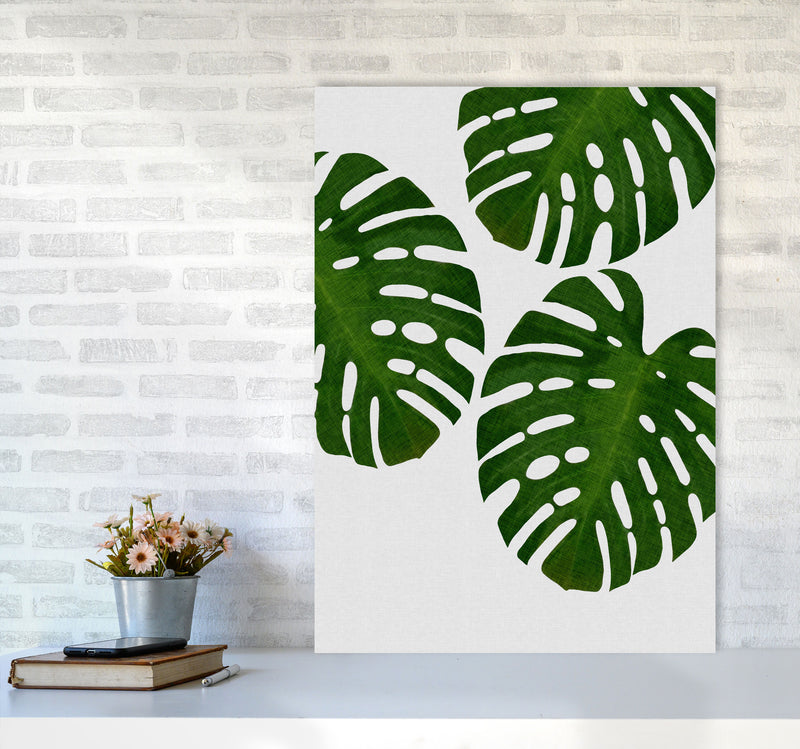 Monstera Leaf III Print By Orara Studio, Framed Botanical & Nature Art Print A1 Black Frame